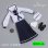 画像2: CDToys 1/6 CD031 女学生 スクールユニフォーム ロング / Sailor Long Skirt Suit Set フィギュア用 4種  *お取り寄せ (2)