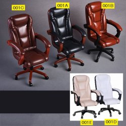 画像1: Jiaou Doll 1/6 J0A001 Black The Boss Chair オフィス椅子 J0A-001 A-F 5種  * 予約　