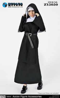 画像3: ZYTOYS 1/6 ZY5050 修道女 衣装 セット *お取り寄せ