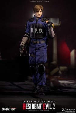 画像1: DAMTOYS 1/6 BIOHAZARD RE：2 レオン S. ケネディ CLASSIC VER. アクションフィギュア DMS037 *お取り寄せ