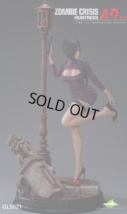 画像2: Green Leaf Studio 1/4 Zombie crisis REMAKE - Huntress “AD” 2.0 スタチュー GLS021 *予約