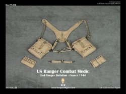 画像16: 【再販】Facepoolfigure 1/6 WWII アメリカ陸軍第2レンジャー大隊 衛生兵 France 1944 アクションフィギュア FP010 *予約