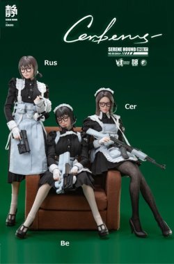 画像1: i8TOYS 1/6 セリーンハウンドトループ ケルベロス メイドチーム ”Cer” ”Be” ”Rus” アクションフィギュア 3種 501S614 *予約 