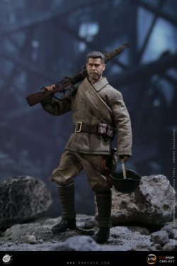 画像10: POPTOYS 1/12 ソビエト連邦軍 狙撃兵 ヴァシリ 相棒 アクションフィギュア 2種 *お取り寄せ