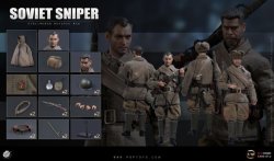 画像20: POPTOYS 1/12 ソビエト連邦軍 狙撃兵 ヴァシリ 相棒 アクションフィギュア 2種 *お取り寄せ