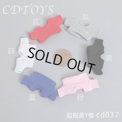 画像1: CDToys 1/12 ウーマン ショート T-シャツ TBLeague CD037 6種 *予約 