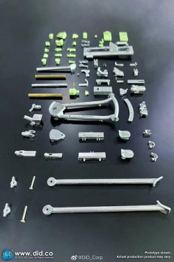 画像4: DID 1/6 E60069 Tripod for MG34 機関銃 アクションフィギュア 用 2種 *予約