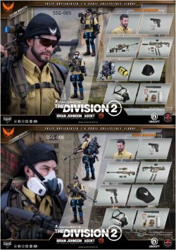 画像1: Soldier Story 1/6 『ディビジョン2』 エージェント ブライアン・ジョンソン アクションフィギュア 2種 SSG-005 SSG-006 *お取り寄せ