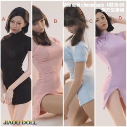 画像1: Jiaou Doll 1/6 JO23X-03 サイドスリット チャイナ服 4種 * 予約　