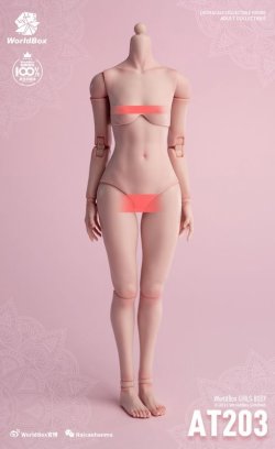 画像6: WORLD BOX 1/6 女性素体 ≪モデル体型≫ アクションフィギュア 2種 AT203 *お取り寄せ