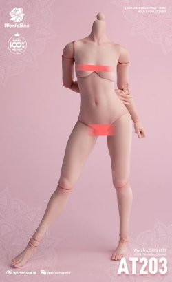 画像11: WORLD BOX 1/6 女性素体 ≪モデル体型≫ アクションフィギュア 2種 AT203 *お取り寄せ