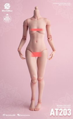 画像8: WORLD BOX 1/6 女性素体 ≪モデル体型≫ アクションフィギュア 2種 AT203 *お取り寄せ