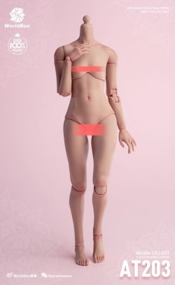 画像14: WORLD BOX 1/6 女性素体 ≪モデル体型≫ アクションフィギュア 2種 AT203 *お取り寄せ