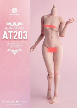画像2: WORLD BOX 1/6 女性素体 ≪モデル体型≫ アクションフィギュア 2種 AT203 *お取り寄せ