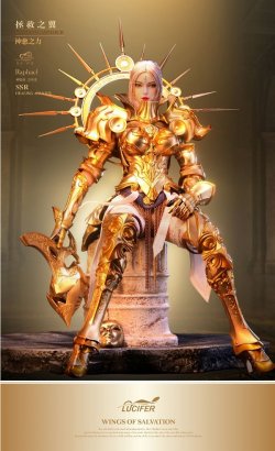 画像13: LUCIFER 1/6 ウィング オブ サルベーション 大天使 ラファエル アクションフィギュア 2種 LXF2310A / LXF2310B *予約