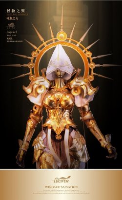 画像8: LUCIFER 1/6 ウィング オブ サルベーション 大天使 ラファエル アクションフィギュア 2種 LXF2310A / LXF2310B *予約