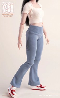 画像2: WORLD BOX 1/6 レディース ヨガ フィットネス アウトフィット アクションフィギュア用 10種 *予約