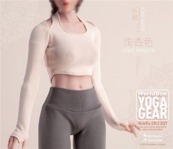 画像13: WORLD BOX 1/6 レディース ヨガ フィットネス アウトフィット アクションフィギュア用 10種 *予約