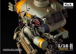 画像12: 核誠治造X橫山宏 1/16 MA.K ZBV3000 KROTE KUSTER Frog Movable Finished Mecha フィギュア *予約