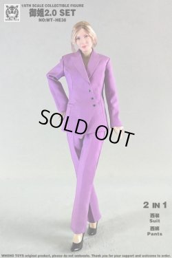 画像9: WHOHO TOYS 1/6 女性フィギュア パンツスーツ セット 2種 *予約