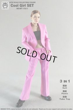 画像4: WHOHO TOYS 1/6 女性フィギュア パンツスーツ セット 2種 *予約