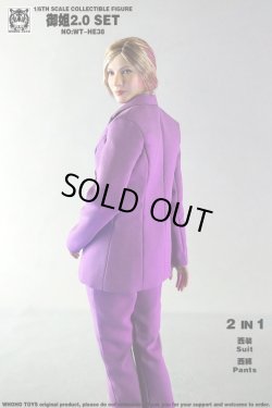 画像12: WHOHO TOYS 1/6 女性フィギュア パンツスーツ セット 2種 *予約