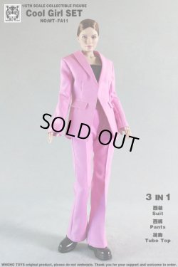 画像6: WHOHO TOYS 1/6 女性フィギュア パンツスーツ セット 2種 *予約