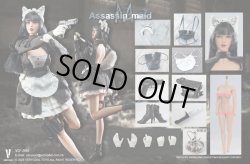 画像21: VERYCOOL 1/6 アサシン メイド ミシェル アクションフィギュア VCF-2065 *予約