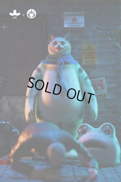 画像8: 偶蛙× JXK 16cm ジョーカー 猫 カエルの着ぐるみ フロッキング ドール フロッグ フィギュア OW02 *予約