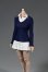 画像4: FBT-st 1/6 フィギュア用 女性 服 ニットセーター 付け襟 付けスカート ワンピース ドレス *予約