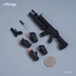 画像3: CDToys CD061 1/6 フィメール グローブ ハンド & ウェポン セット *予約