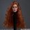 画像1: TTTOYS 1/6 欧米女性ヘッド Scarlet Witch Hair Transplant Head TQ0520 *予約 (1)