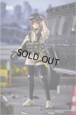画像1: HASUKI 1/12 PA006 ガード・レイゼイ・ヒヨ / 冷泉緋世 アクションフィギュア ＆ 装備 H-CS015 / H-CS016 全3種 *予約