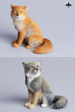 画像1: JXK Studio 1/12 チベットスナギツネ 2種 JXK245 *お取り寄せ