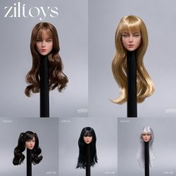 画像1: Ziltoys 1/6 Z009 ヨーロピアン女性 ヘッド5種 *予約