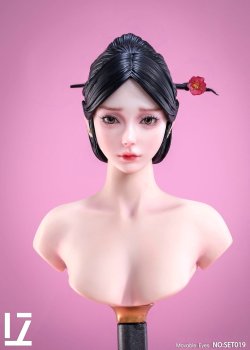 画像1: LZ TOYS 1/6 エイシェント ビューティー 女性ヘッド 眼球可動 SET019 *予約