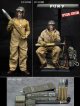 Facepoolfigure 1/6 WWII アメリカ軍第2機甲師団上等兵 M4A3シャーマン装填手 “クーン・アス” アクションフィギュア 3種 FP-018AB FP-AC-002 *予約