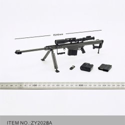 画像4: ZYTOYS 1/6 M82A1 スナイパーライフル アクションフィギュア用 ZY2028A / B *予約