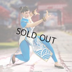 画像10: STAR MAN 1/6 フィメール ファイター 青雲模様チャイナドレス版 MS-011 *予約