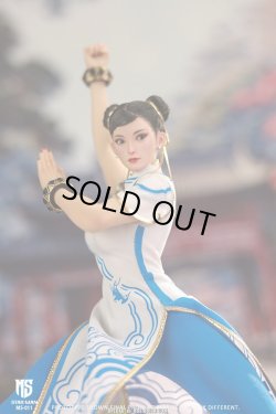 画像8: STAR MAN 1/6 フィメール ファイター 青雲模様チャイナドレス版 MS-011 *予約