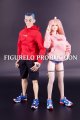 FIGURELO Production 1/6 FP-B ファッション 長袖パーカー 男女兼用フィギュア用 5種 & 5色セット *予約