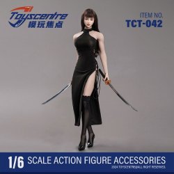 画像5: Toyscentre 1/6 ハイウエスト ホロ― ダブルスリット タイストラップ ドレス TCT-042 *予約