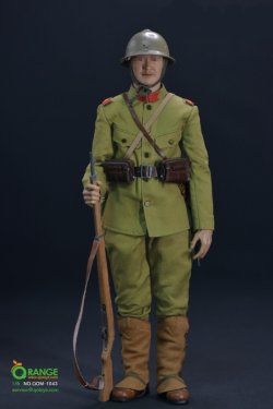 画像1: QORANGE QOTOYS 1/6 大日本帝国陸軍 関東軍 1933 熱河作戦（長城抗戦）軍服＆装備品アクセサリーセット QOM-1043 *予約 