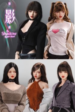 画像1: i8TOYS 1/6 女性フィギュア用 コスチューム 影 シャドウ 5種 I8-H006C *予約