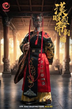 画像1: QIANLONG TOYS 1/6 昭烈帝 劉備玄徳 ≪刺繍十二章礼服エディション≫ アクションフィギュア QL-002 *予約