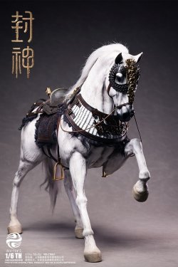 画像14: 303TOYS 1/6 『封神第一部: 朝歌風雲』姫発 ≪純銅アーマー版≫ アクションフィギュア CT006 / 戦馬 CT007 *予約
