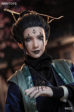 画像2: Iminitoys 1/6 スパイダー スピリット フォース シスター アクションフィギュア M025 *予約