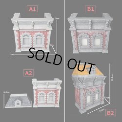 画像1: GT Mini Toys 1/12 レンガ 建物 ジオラマ 4種 *予約