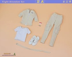 画像3: CUKE TOYS 1/6 SA フライト アテンダント衣装 セット アクションフィギュア用 MA-037 *予約