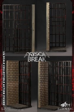 画像1: FISH BONETOYS 1/6 FB-Z025 マグネット 開閉 プリズンブ シーン ジオラマ *予約